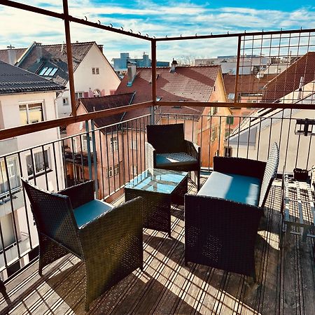 Zentrale Wohnung Mit Dachterasse Bregenz Exterior foto
